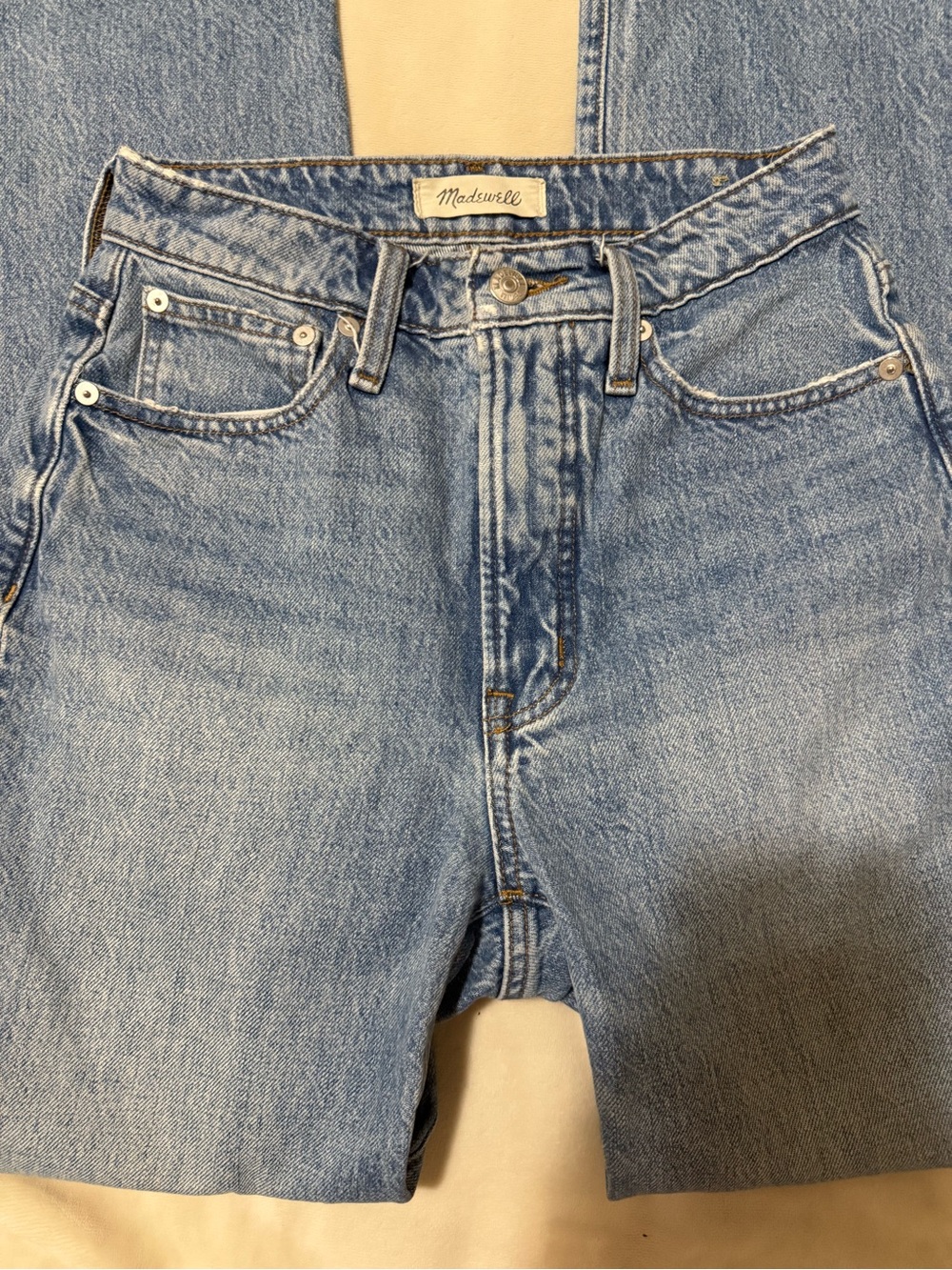 Madewell Perfect Vintage Straight Jeans